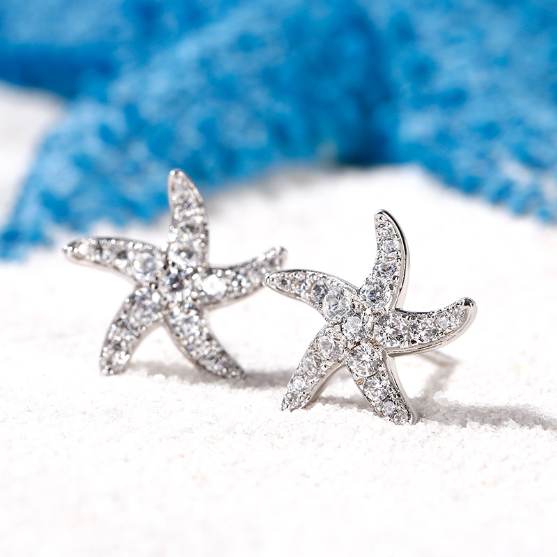 Sterling Silver Stud Earrings American