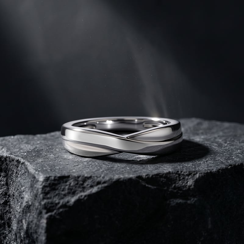 Silver Men Ring