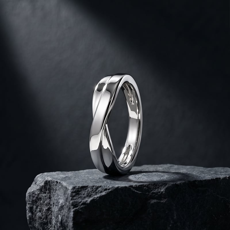 Silver Men Ring