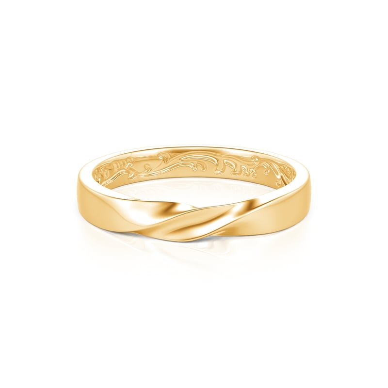Gold Men Ring - view 1