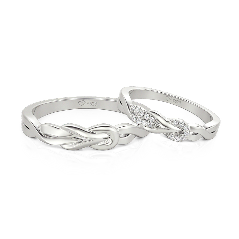 Classic Couple Rings - view 1