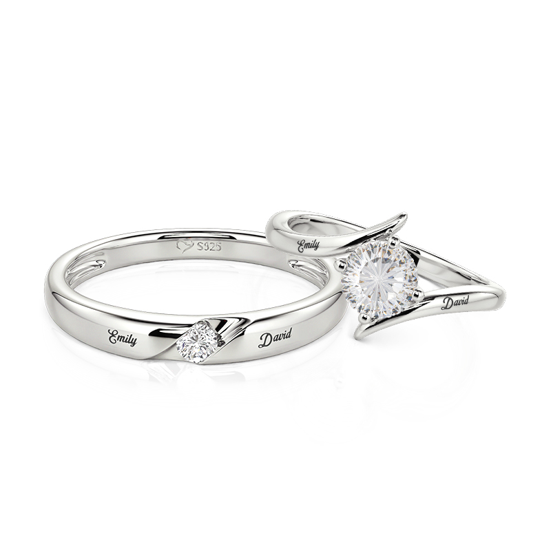 Custom Wedding Rings - view 1