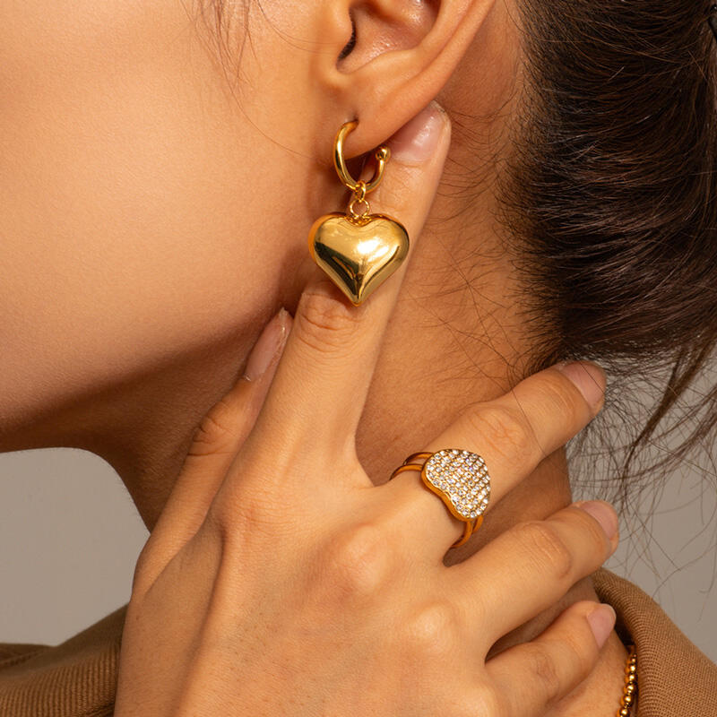 Gold Drop Earrings