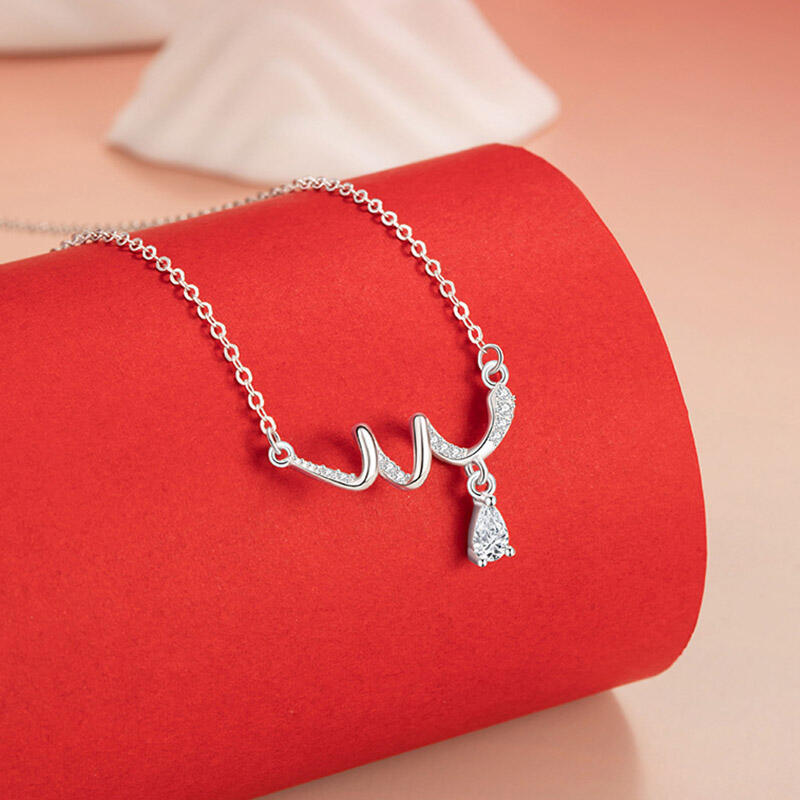 Silver Snake Necklace US