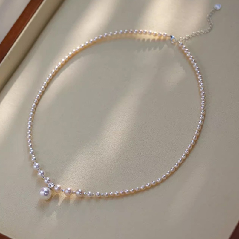 Pearl Silver Necklace US