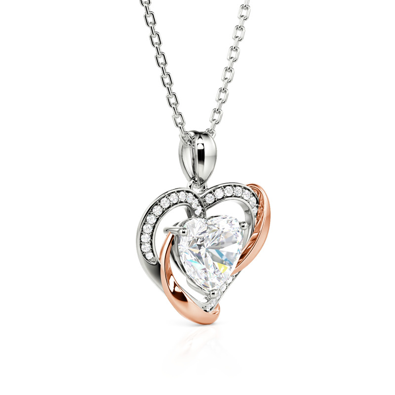 Juelvia Classic Amore Custom Love Necklace
