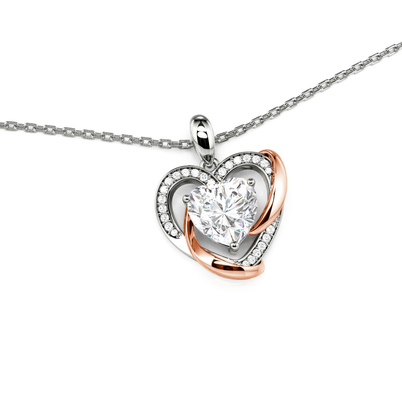Juelvia Classic Amore Custom Love Necklace