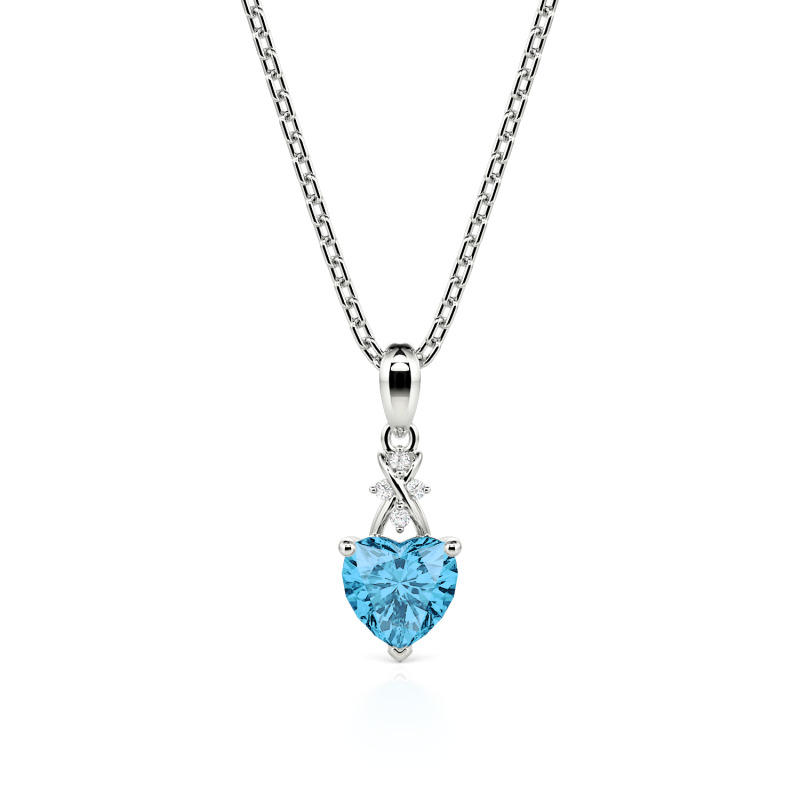 Custom Classic Infinity Heart Necklace