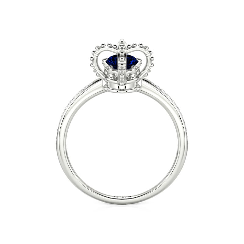 "Crowns for You" Coronation Crown Sterling Silver Ring