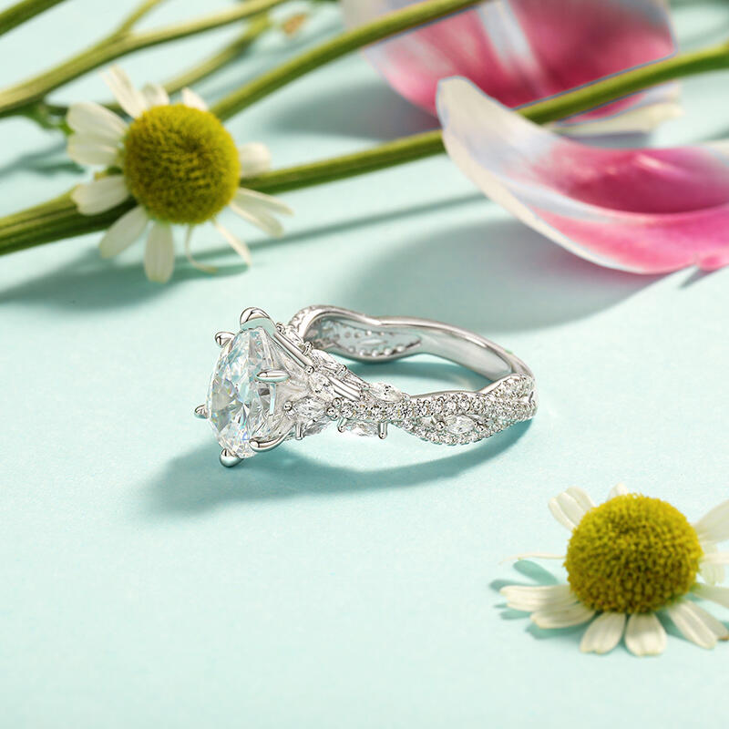 Flower Engagement Ring US