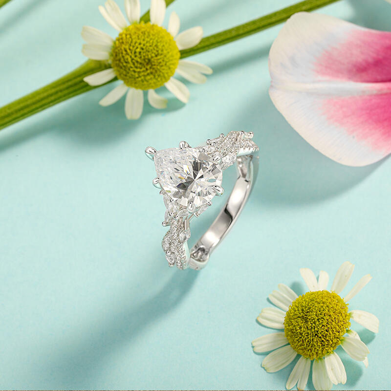 Flower Engagement Ring US