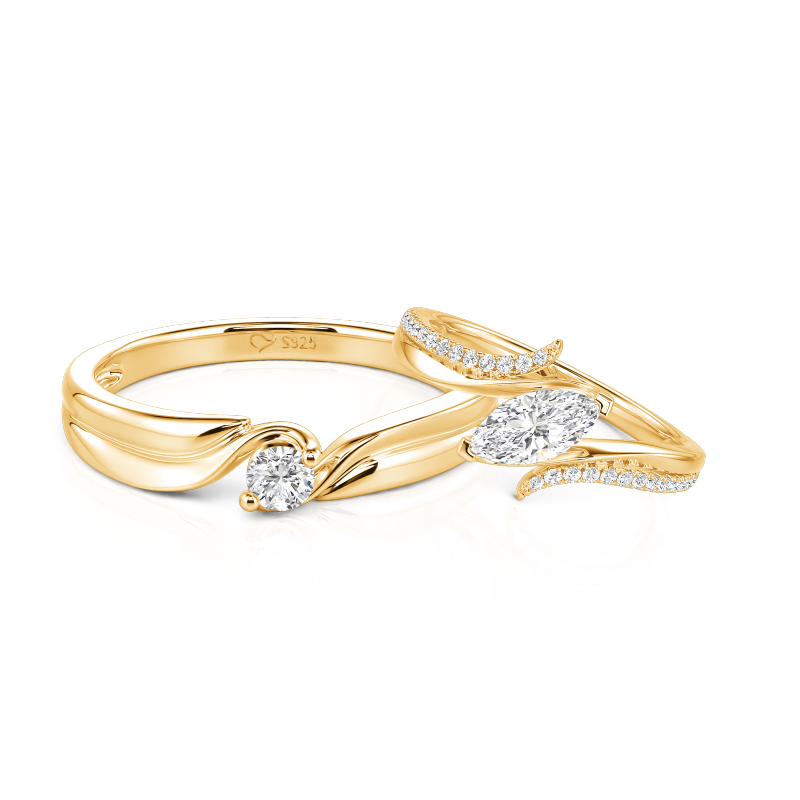 Parallel Meet Bypass Matching Couple Ring Set