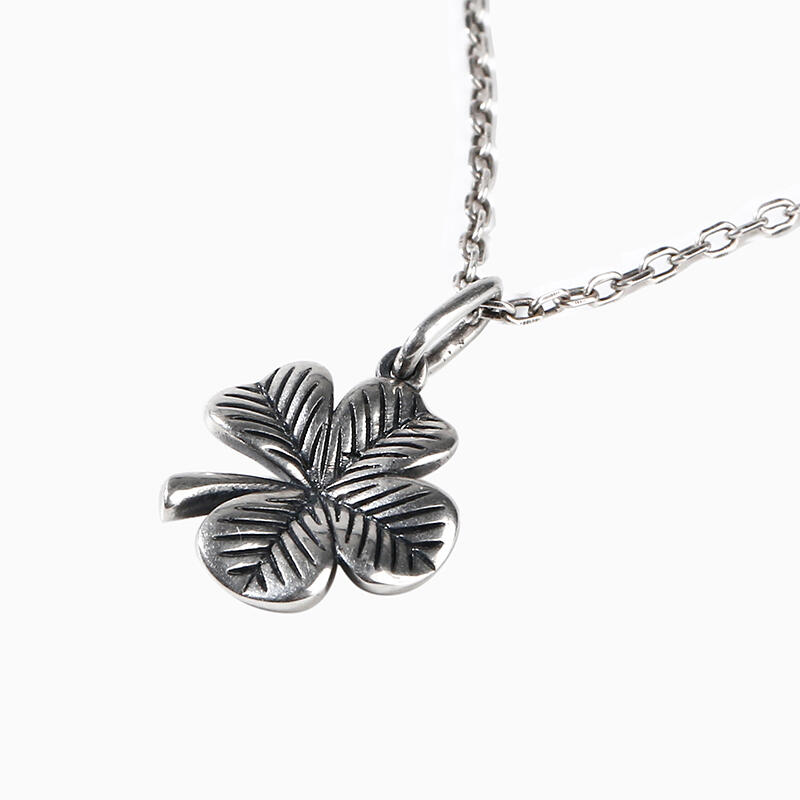 Juelvia "Four Leaf Clover" Sterling Silver Necklace