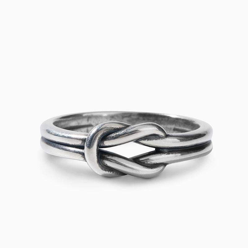 Juelvia "Lovers' Knot" Sterling Silver Ring