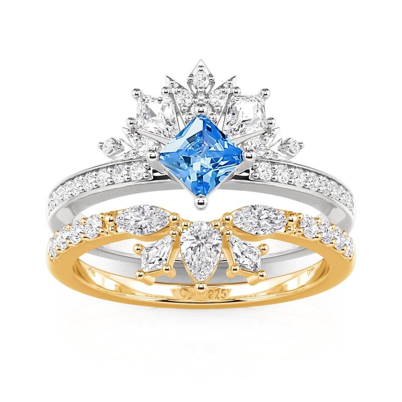 Princess Cut Rings - view 1