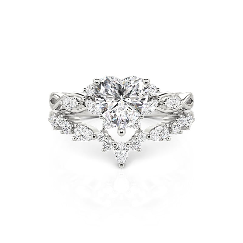 Twist Engagement Rings - view 1