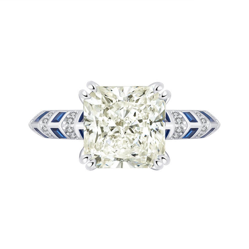 Radiant Cut Engagement Ring