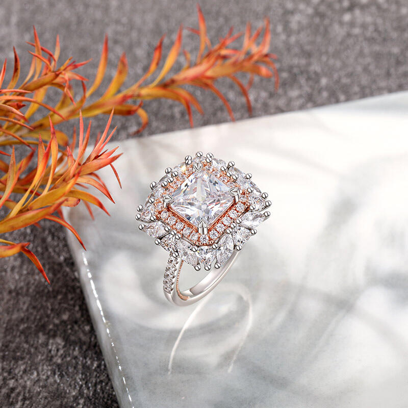 Two Tone Ring Juelvia US