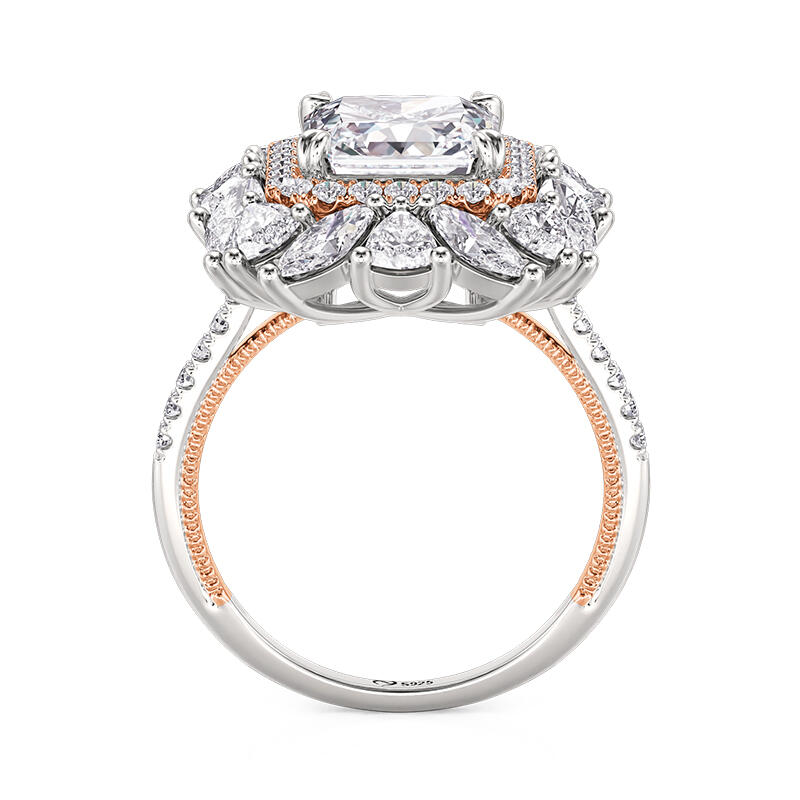 Double Halo Ring