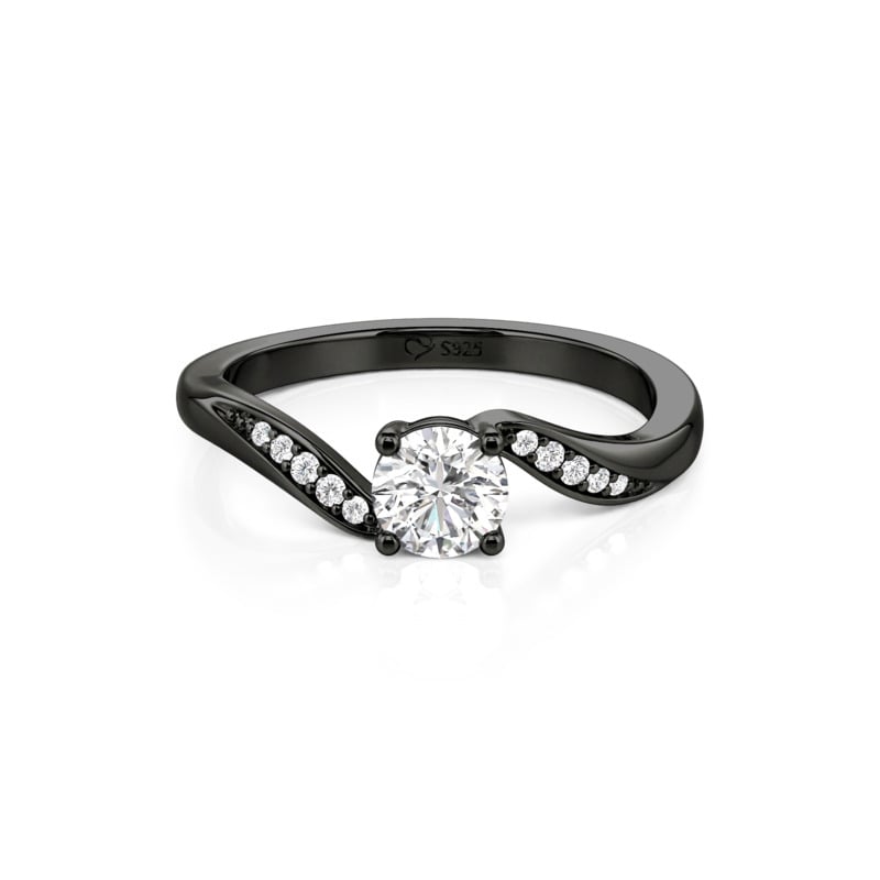 Black Promise Ring - view 1