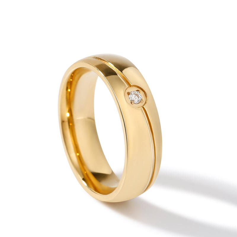 Gold Men Ring