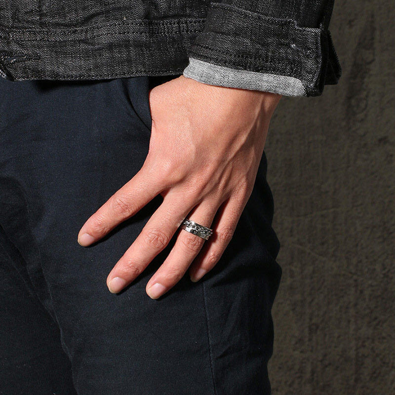 Roman Numerals Ring Juelvia US