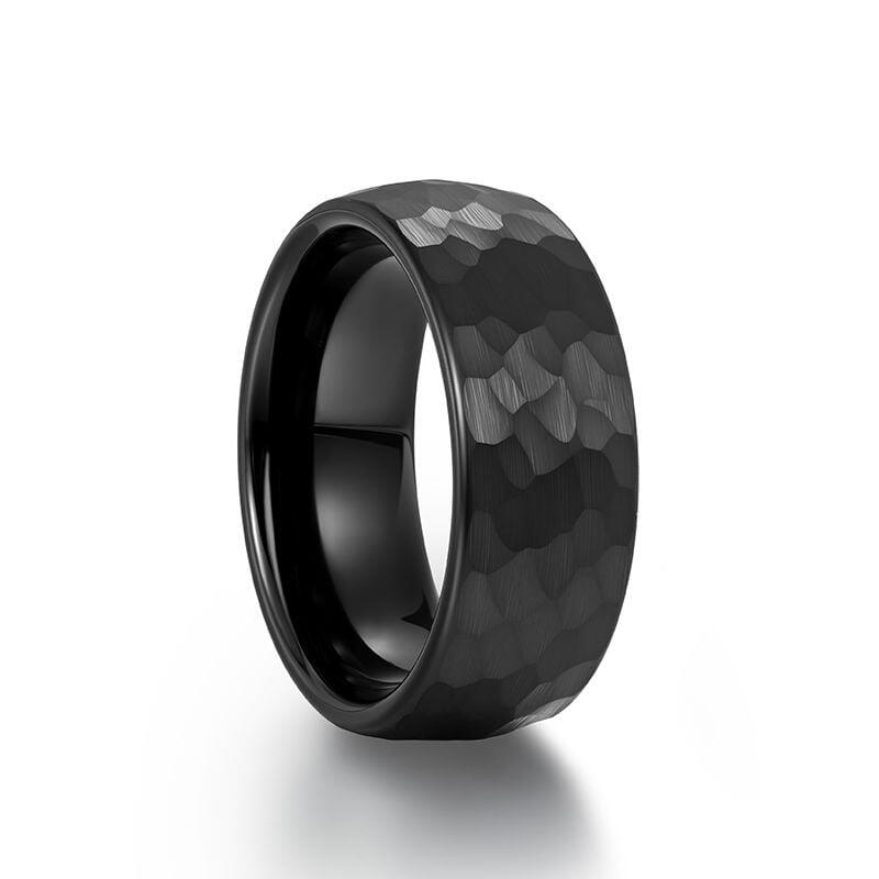 Black Tungsten Ring - view 1