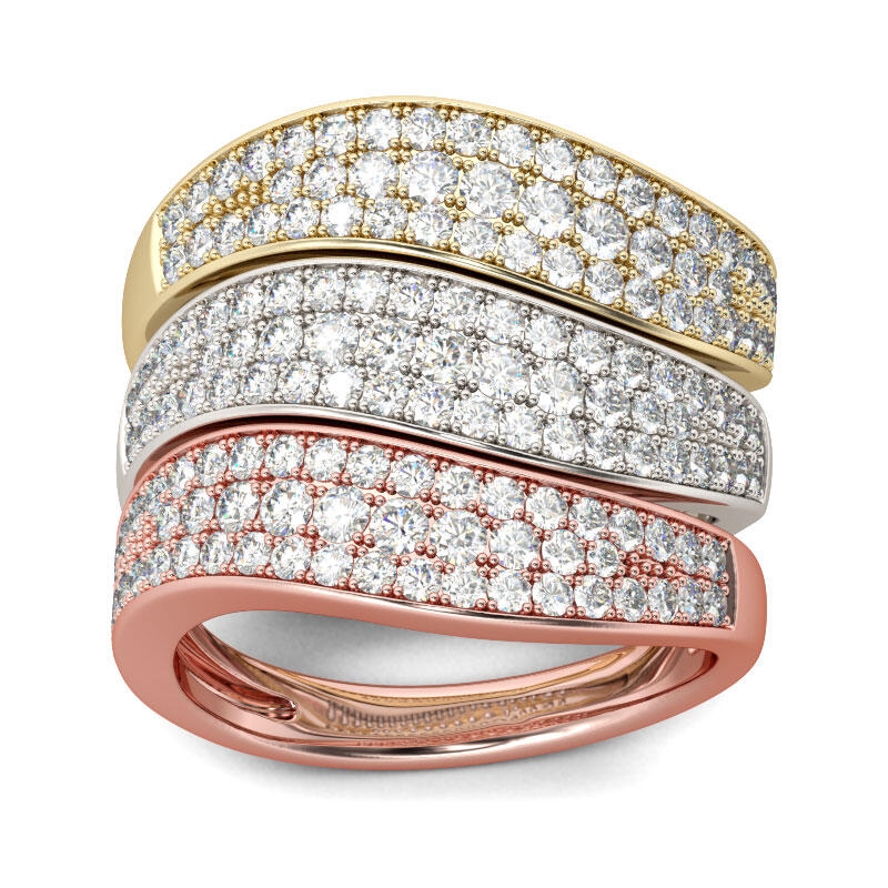 Stacking Sterling Silver Women's Band Set
