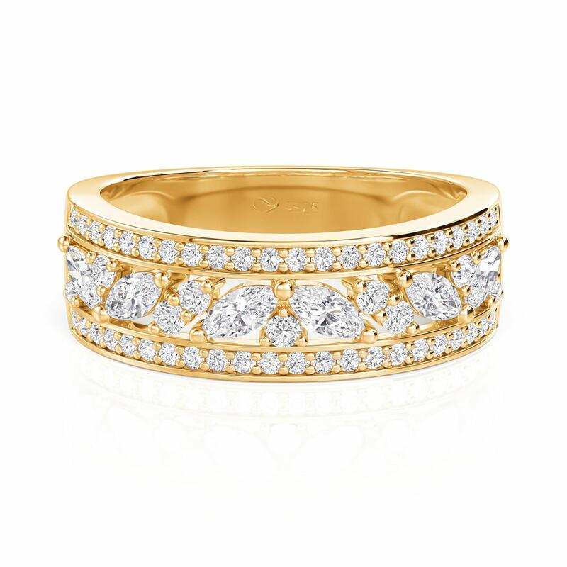 Olivetta Eternity Wedding Band for Women